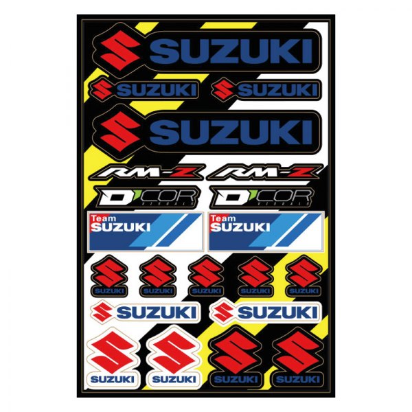 D'cor Visuals® - D'COR Suzuki Style Decal Sheet