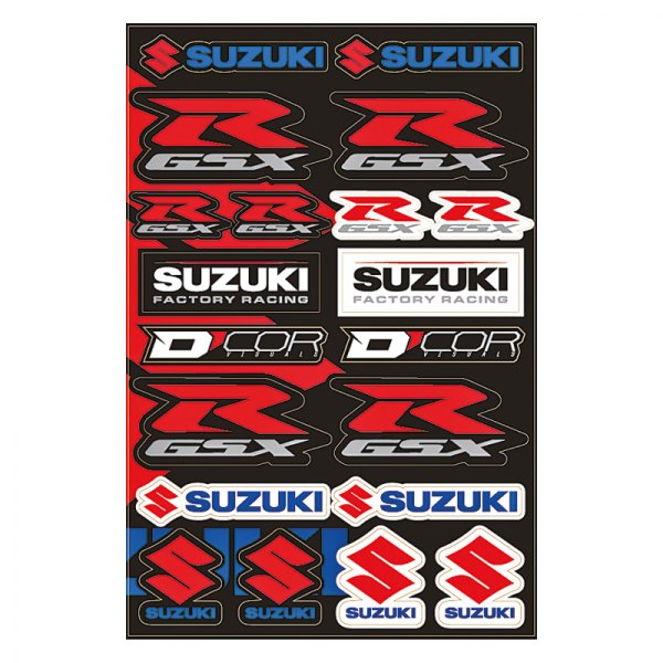D'cor Visuals® - Suzuki Style Decal Sheet