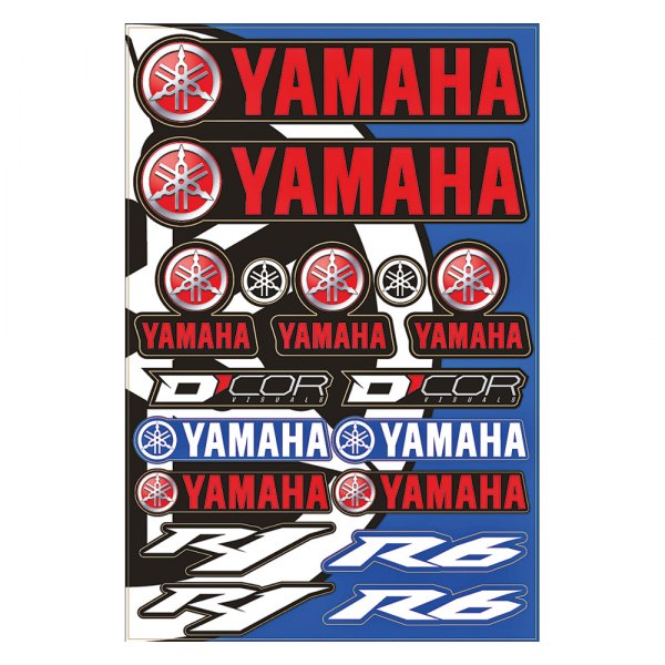 D'cor Visuals® - Yamaha Style Decal Sheet