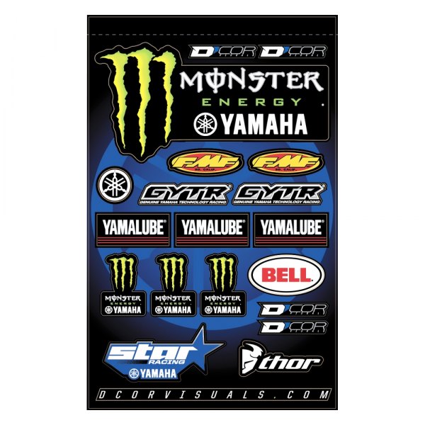 D'cor Visuals® - Star Yamaha Monster Style Decal Sheet