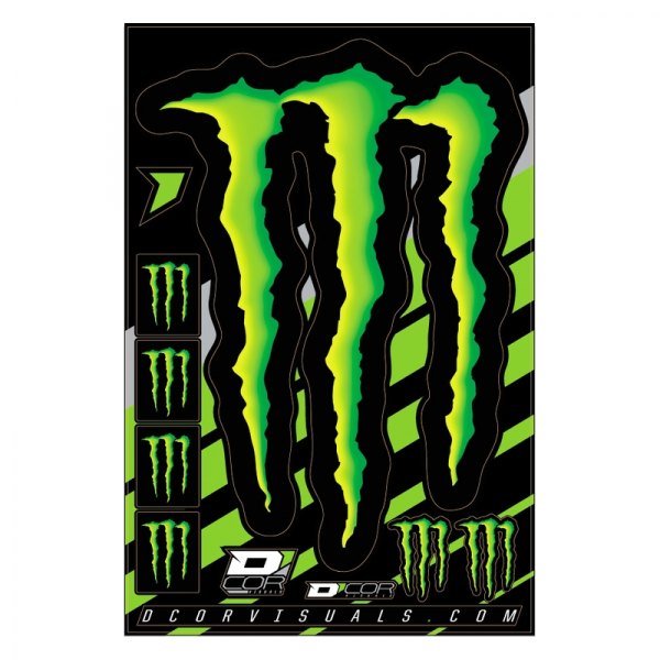 D'cor Visuals® - Monster Claw Style Decal Sheet
