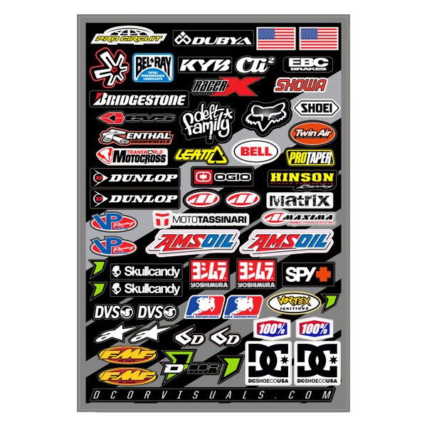 D'cor Visuals® - Misc Style Decal Sheet