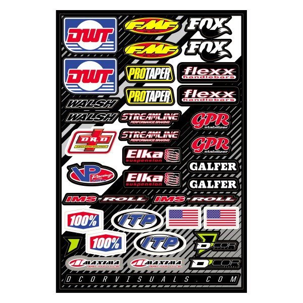 D'cor Visuals® - ATV Misc Style Decal Sheet