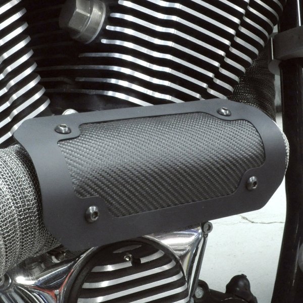 Design Engineering® - Onyx Series Black Double Flexible Heat Shield