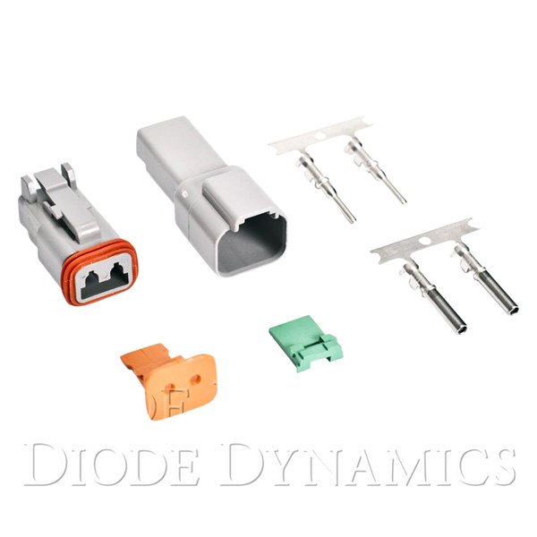 Diode Dynamics® - 2-Pin Deutsch Connector Kit