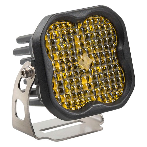 Diode Dynamics® - Stage Sport Series Standard 3" 14.5W Square Flood Beam Yellow LED Light