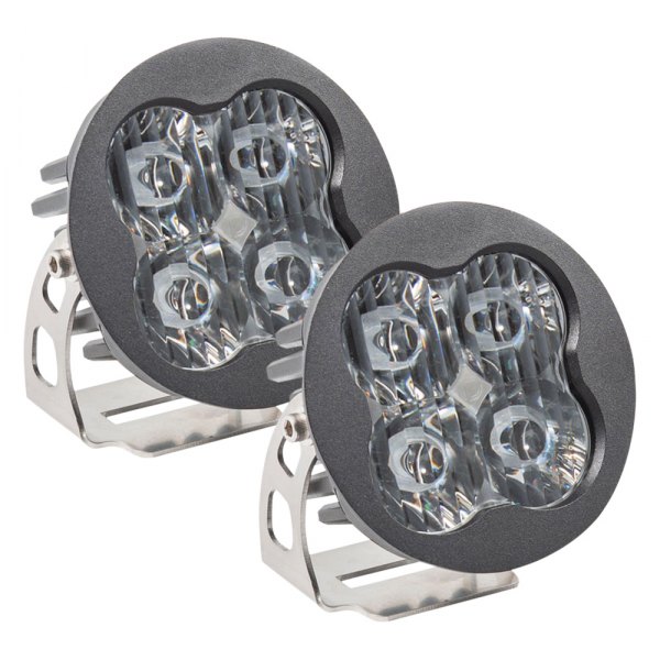 Diode Dynamics® - Stage Pro Series SAE 3" 2x36W Round Driving Beam LED Lights