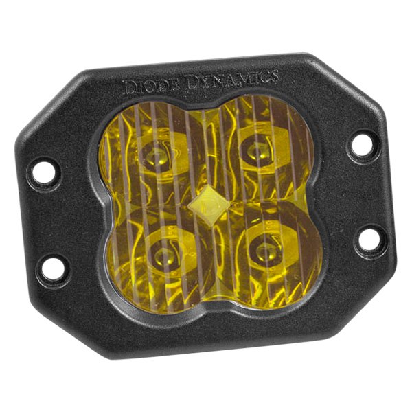 Diode Dynamics® - Stage Sport Series Flush Mount 3" 14.5W Driving Beam Yellow LED Light
