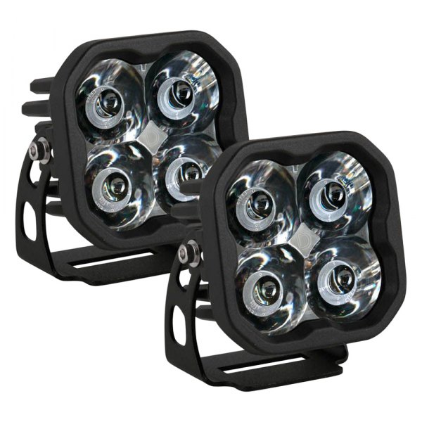 Diode Dynamics® - Stage Max Series Standard 3" 2x38.5W Spot Beam LED Lights