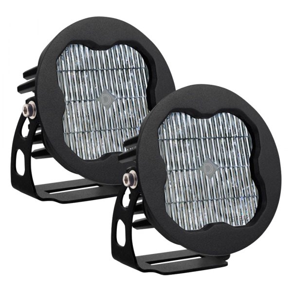 Diode Dynamics® - Stage Max Series SAE 3" 2x38.5W Round Fog Beam LED Lights
