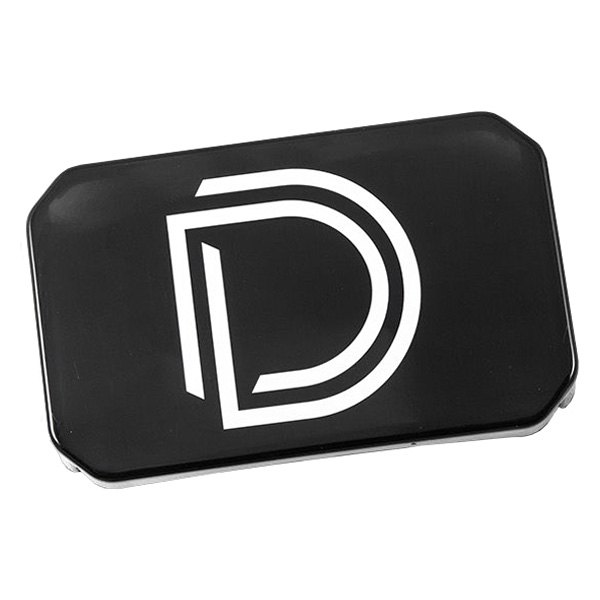 Diode Dynamics® - 2" Rectangular Black Polycarbonate Light Cover for Stage Series