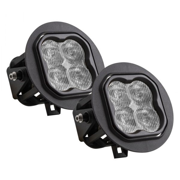 Diode Dynamics® - Fog Light Location Stage Max Series Type FT SAE 3" 2x38.5W Fog Beam LED Lights