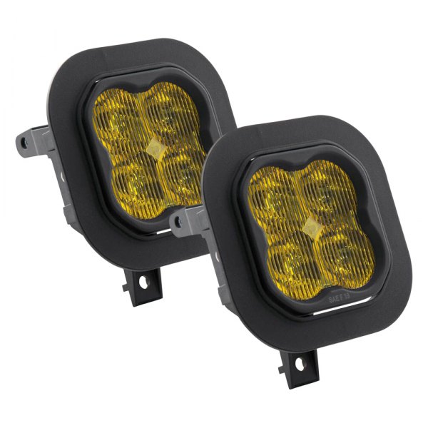 Diode Dynamics® - Fog Light Location Stage Max Series Type SD SAE 3" 2x38.5W Fog Beam Yellow LED Lights