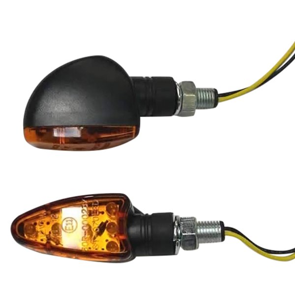 DMP® - Arrow Black LED Turn Signal Lights with Amber Lenses