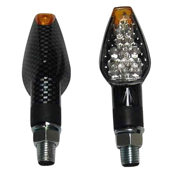 DMP® - Arrow Carbon LED Turn Signal Lights with Clear Lenses
