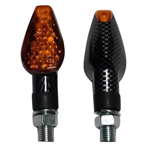 DMP® - Arrow Carbon LED Turn Signal Lights with Amber Lenses
