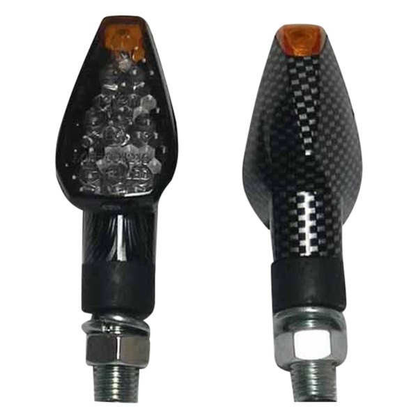 DMP® - Arrow Carbon LED Turn Signal Lights with Smoke Lenses