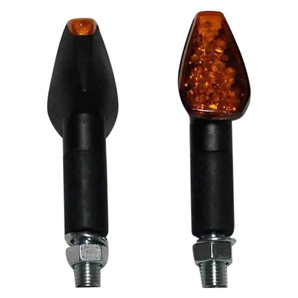 DMP® - Arrow Black LED Turn Signal Lights with Amber Lenses