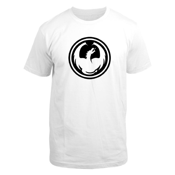 Dragon Alliance® - Icon Men's T-Shirt (Medium, White)