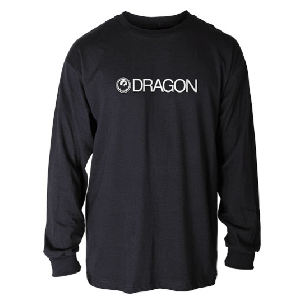 Dragon Alliance® - Trademark Men's Long Sleeve Shirt (Large, Black)