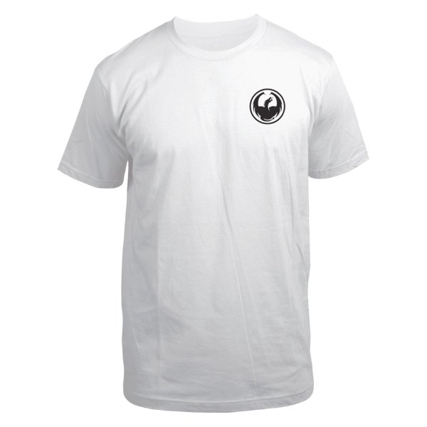 Dragon Alliance® - Icon Chest ST Men's T-Shirt (Large, White)