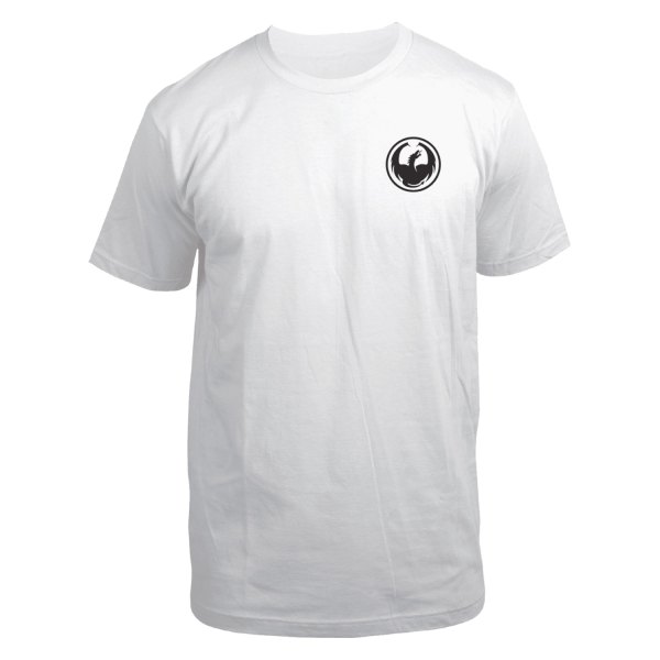 Dragon Alliance® - Icon Chest ST Men's T-Shirt (Medium, White)