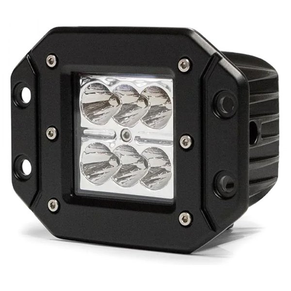 DV8 Offroad® - Chrome Series Flush Mount 3" 20W Cube Spot Beam LED Light