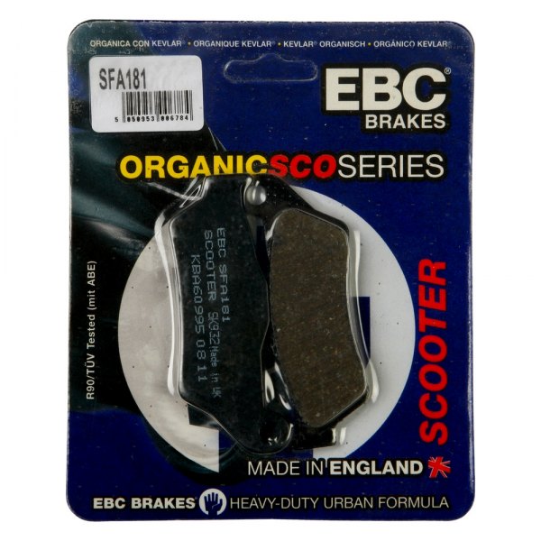 EBC® - SFA Series™ Front Left Organic Scooter Brake Pads