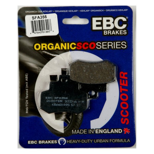 EBC® - SFA Series™ Rear Left Organic Scooter Brake Pads