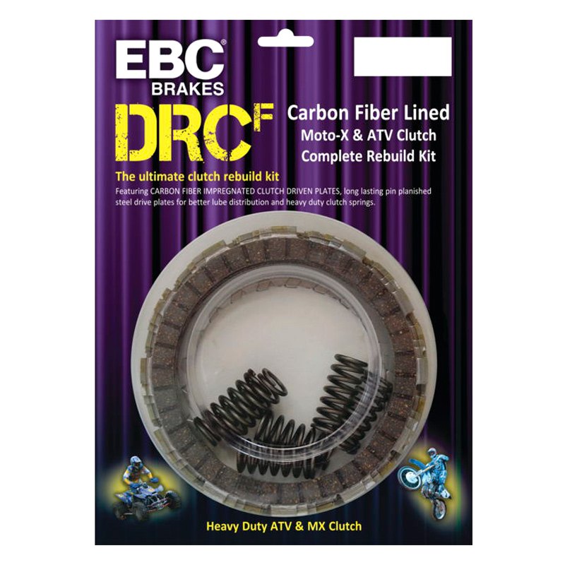 EBC® DRCF129 - DRCF™ Carbon Fiber Lined MX Race Clutch Kit