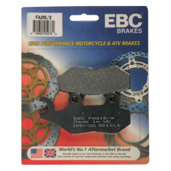 EBC® - Organic FA™ Rear Left Brake Pads