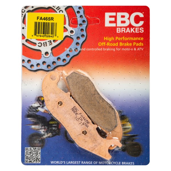 EBC® - R Series™ Heavy Duty Front Left Sintered Brake Pads