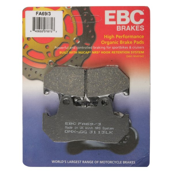 EBC® - Organic FA™ Rear Left Brake Pads