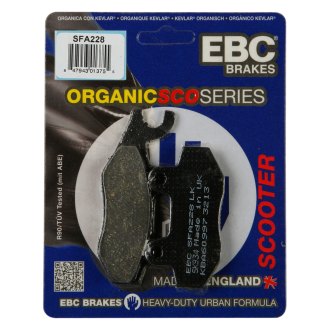 43027200 rear brake pads oe kymco like 125 2009-125cc Organic 