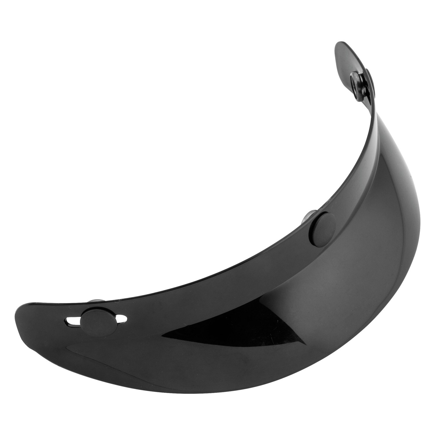 Echo 3-Snap Open or Half Face Helmet Shield Visor Shorty Style Universal