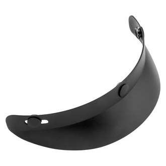 Echo® - Flat Black 3-Snap Visor for Shorty Helmet