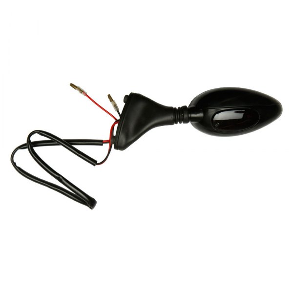 EMGO® - Left Side Ducati Black Mirror with Turn Signal