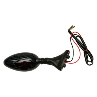 EMGO® - Right Side Ducati Carbon Fiber Mirror with Turn Signal