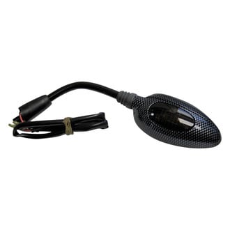 EMGO® - Ducati Carbon Fiber Mirror with Turn Signal
