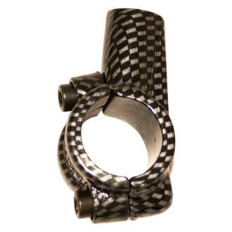 EMGO® 20-28122 - Carbon Fiber Aluminum Mirror Mount
