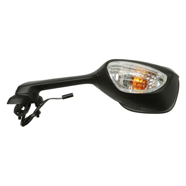 EMGO® - Left Side OEM Black Mirror with Integrated Turn Signals
