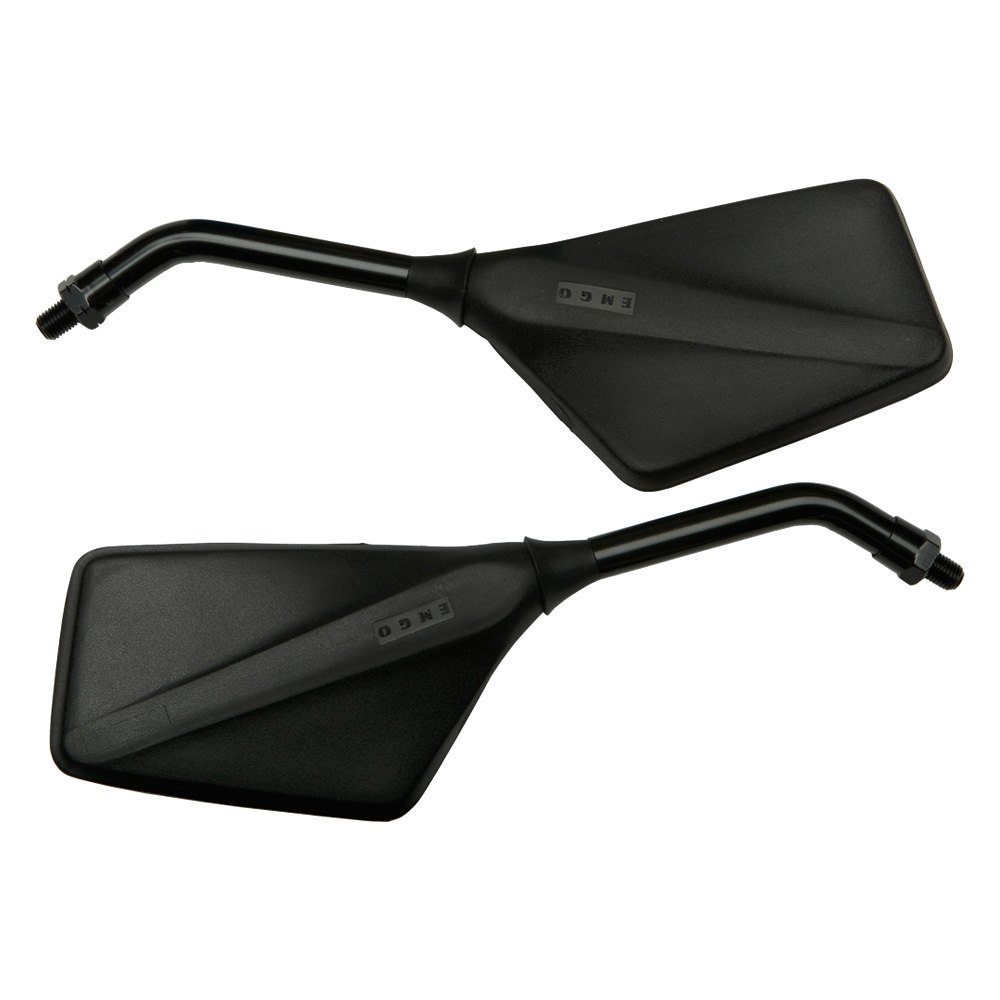 EMGO® 2097120 True Vision Matte Black Mirror Set