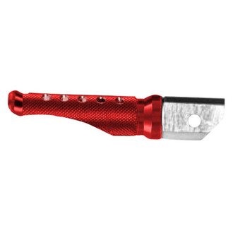 EMGO® - Slash Cut Style Driver's Foot Pegs (Red Anodized)