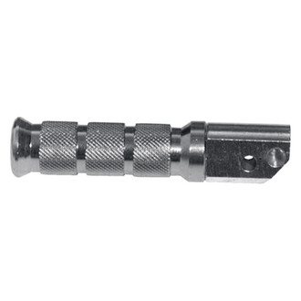 EMGO® - Round Style Driver's Foot Pegs (Silver Anodized)
