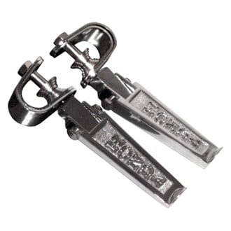 EMGO® - Custom Hichway "Yamaha' Foot Pegs with 1" & 1-1/4" Clamps (Chrome)