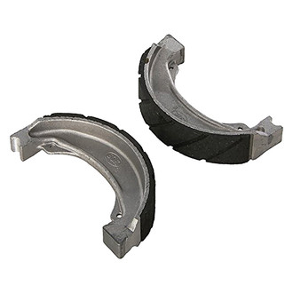 EMGO® - Rear Grooved Brake Shoes