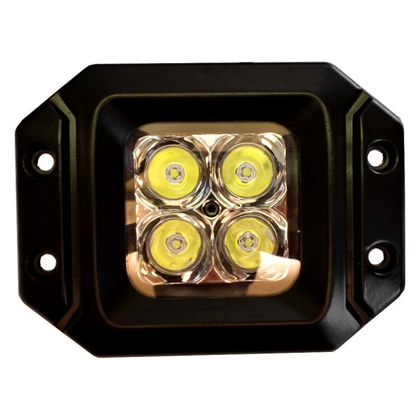 ENGO® - EN-Series Flush Mount 2" 2x20W Square Spot Beam LED Lights
