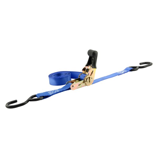 Erickson® - 1" x 10' Blue Ratchet Tie-Down Straps