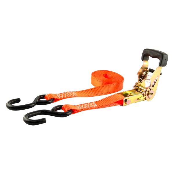 Erickson® - 1" x 15' Orange Ratchet Tie-Down Straps