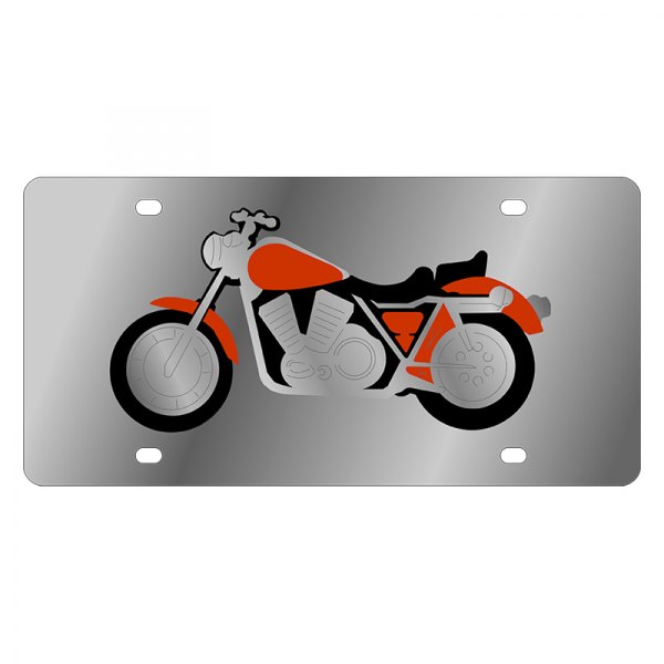 Eurosport Daytona® - Stainless Steel Motorcycle License Plate